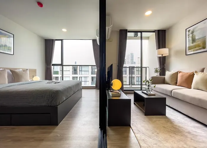 Near Bts - Near Iconsiam - Pool And Gym - Sontana Apartment Bangkok