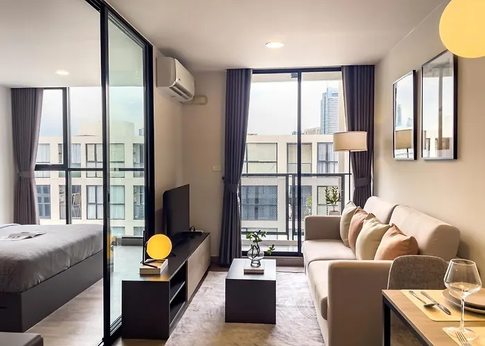 Near Bts - Near Iconsiam - Pool And Gym - Sontana Apartment Bangkok