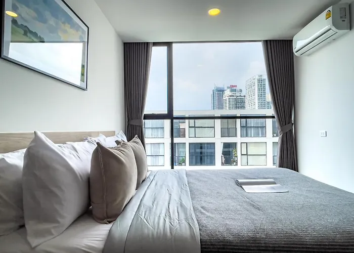 Apartment Near Bts - Near Iconsiam - Pool And Gym - Sontana Bangkok